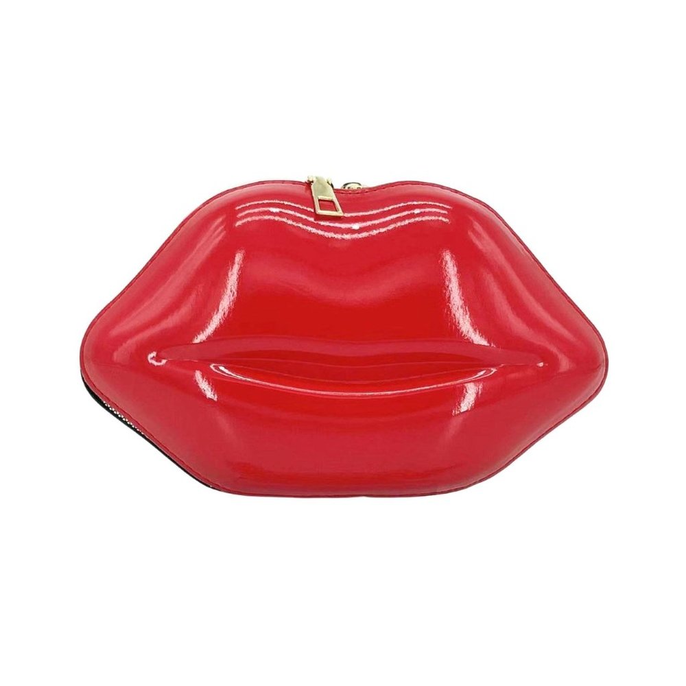 Tigerstars Fabulous Iconic Hot Red Lip Clutch